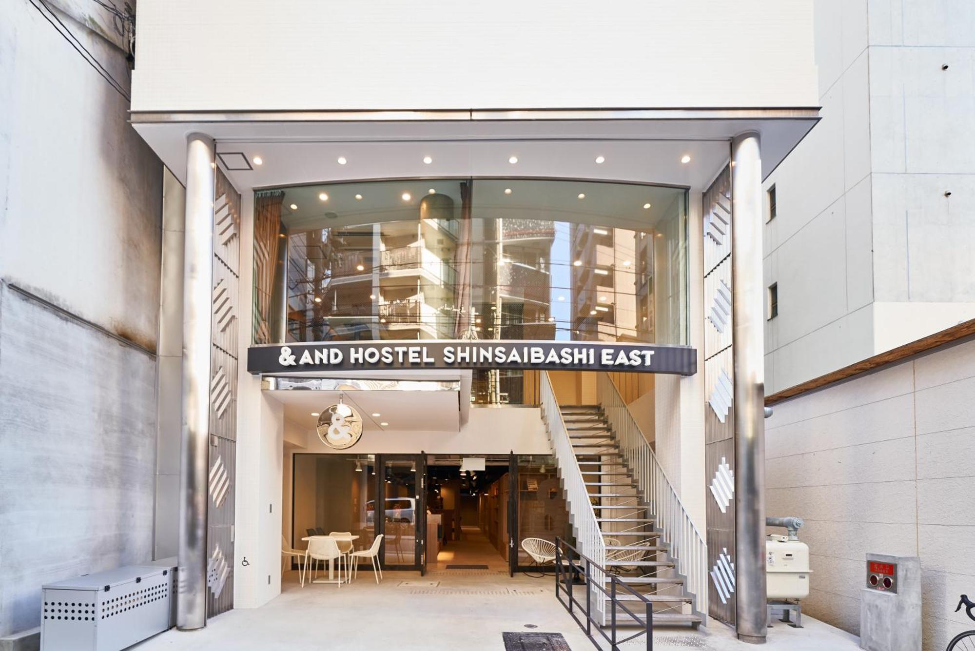&And Hostel Shinsaibashi East Osaka Zewnętrze zdjęcie