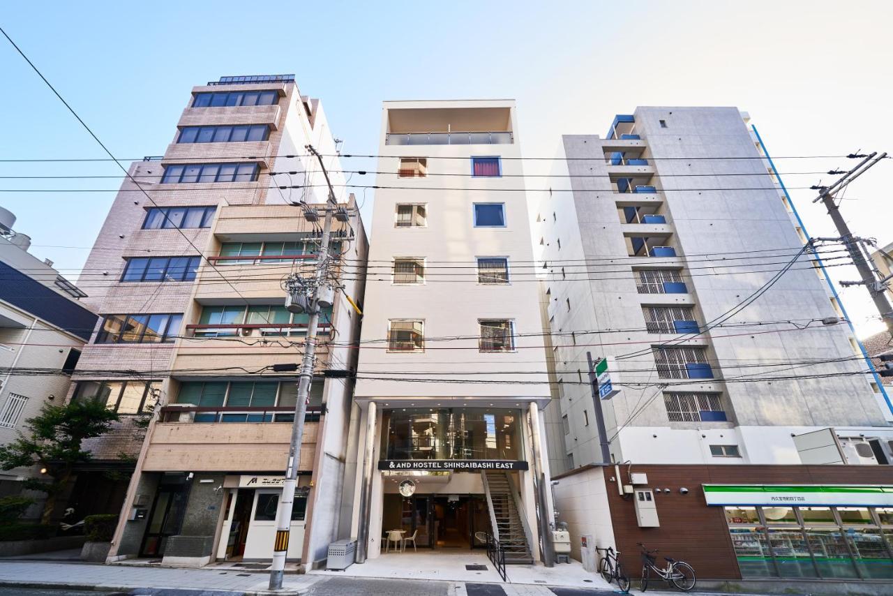 &And Hostel Shinsaibashi East Osaka Zewnętrze zdjęcie
